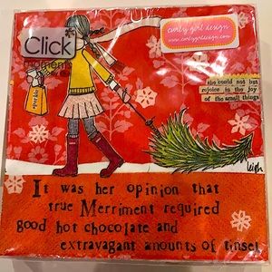 Holiday Napkins - 20 per pack - made in Germany -